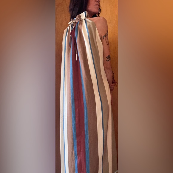 BANANA REPUBLIC Trapeze Maxi Dress Multicolor. WOMENS SMALL. - Picture 6 of 14